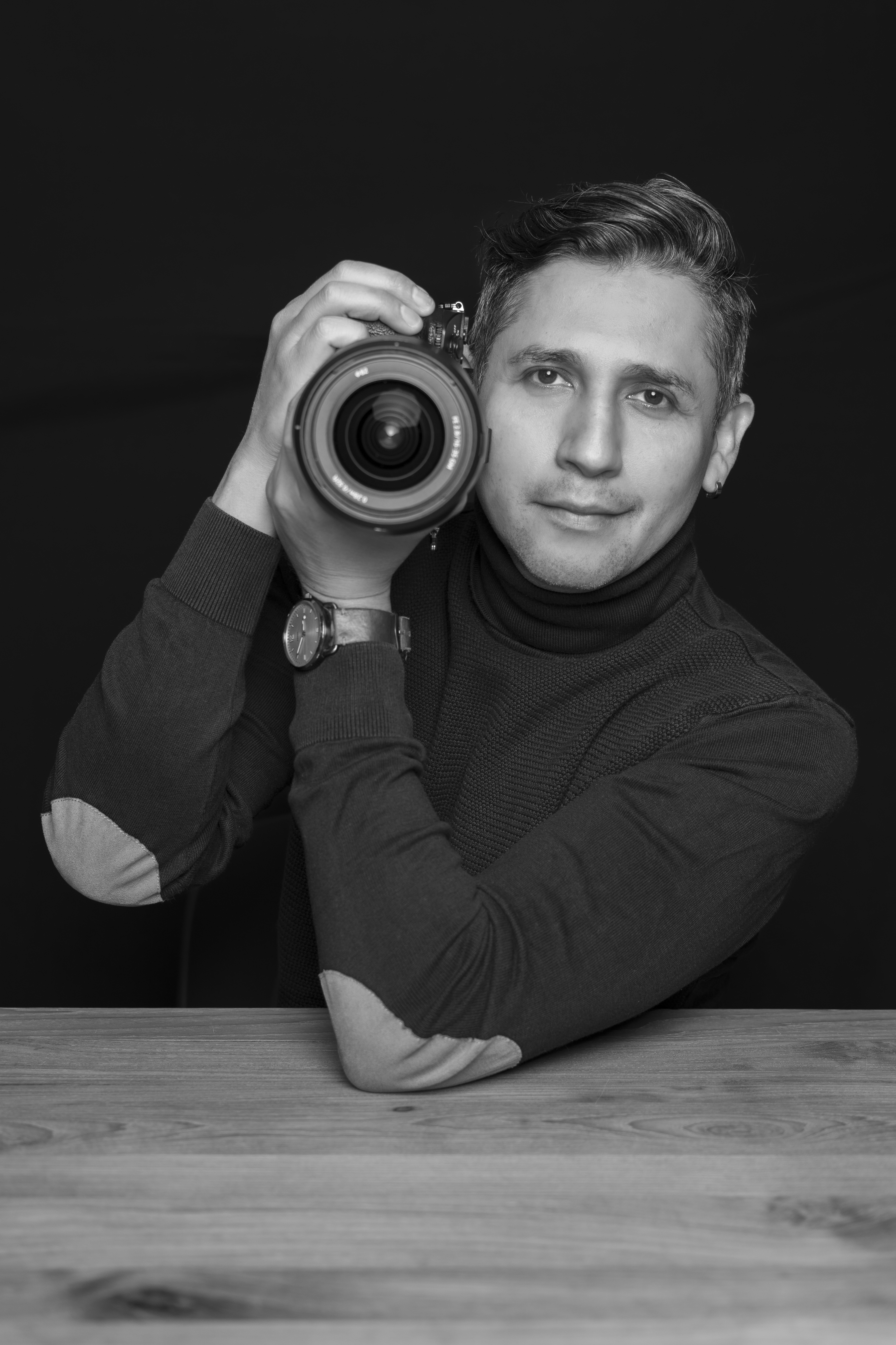 Portrait de Rogelio Cabadas, photographe Photoristic